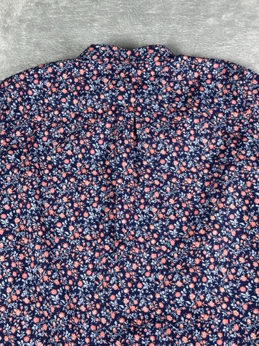 LL Bean Top Mujer 2X Camisa Floral Resistente a las Arrugas Preppy Bloomcore Exterior - Imagen 6 de 14