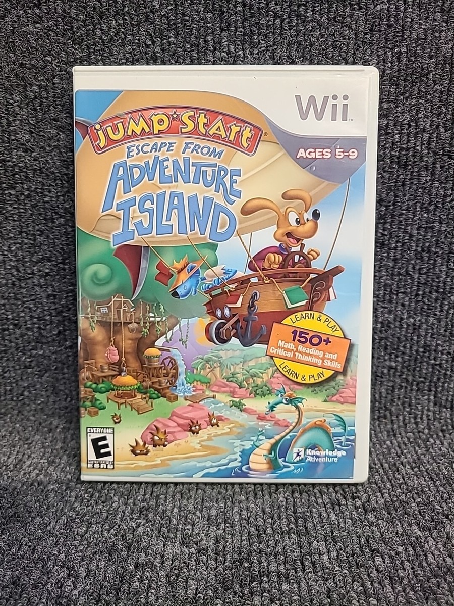 Wii Jumpstart Escape Adventure island - Nintendo Wii