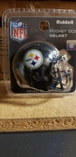 PITTSBURGH STEELERS SPEED NEW CLAMSHELL POCKET PRO HELMET RIDDELL 