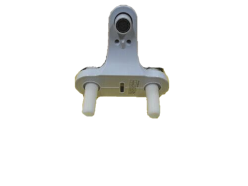 *4" DUAL HANDLE EURO ROUND STYLE LAVATORY FAUCET WHITE 1004-10W - Picture 3 of 3