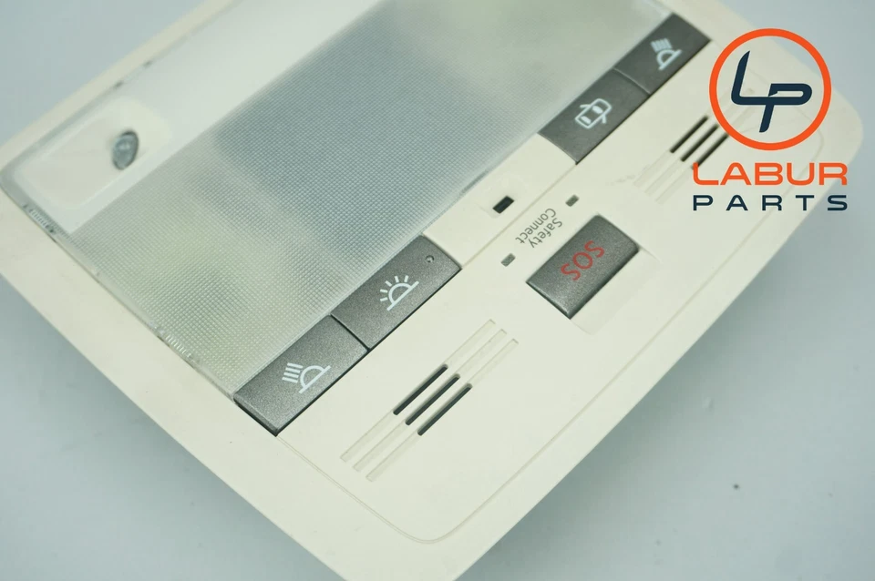 10-15 Lexus IS250 IS350 Convertible Techo Superior Domo Luz Lámpara Beige A867 Foto 2 de 4