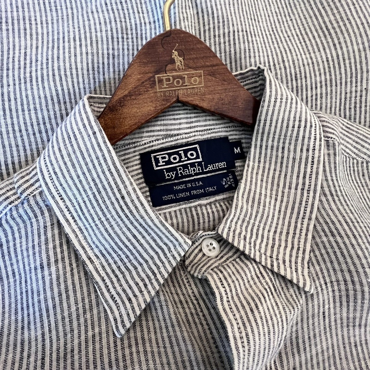 Polo by Ralph Lauren made in Italy リネン USA製 Polo by Ralph Lauren リネン | CUSTOM FEVER