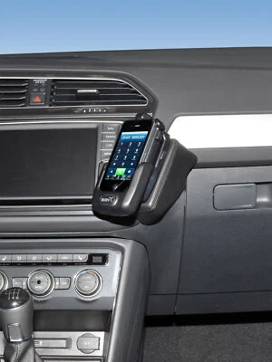 KUDA Support Console 2365 Cuir Noir Pour VW Tiguan À Partir De 2016 - Photo 1/4