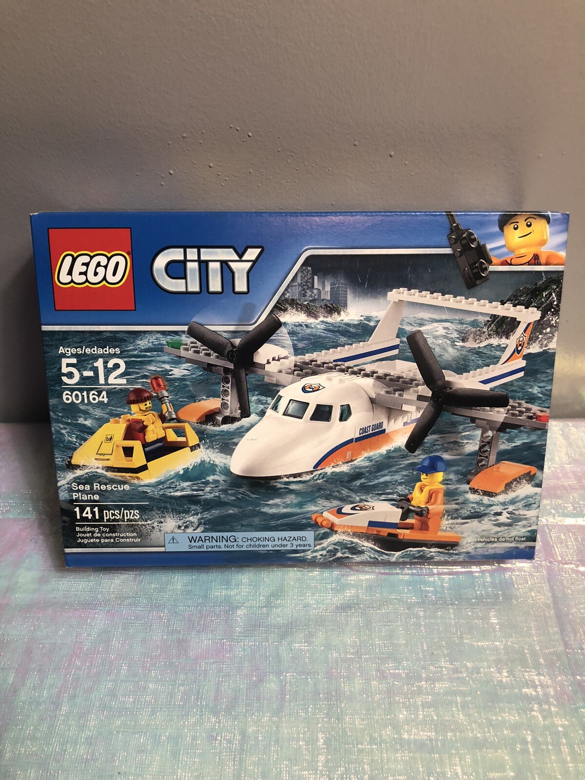 lego city sea rescue plane