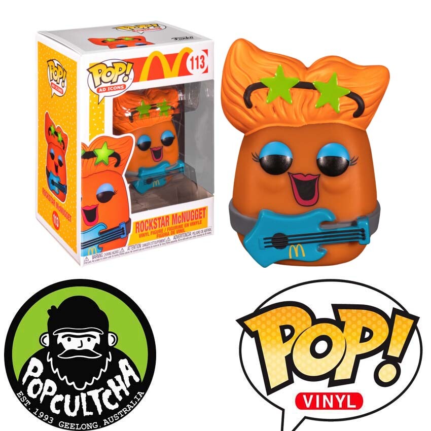Mcdonald’s - Rockstar Nugget Pop! Vinyl Figure &Quot;New&Quot;