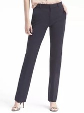 Banana Republic 98 Logan Trouser-Fit Washable Bi-Stretch Work Pant Sz 6 NEW