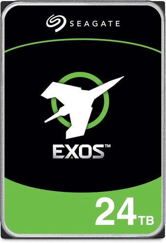 Seagate Exos ST24000NM000C 24TB 7200RPM SATA 6Gb/s 512MB 3.5" Enterprise HDD