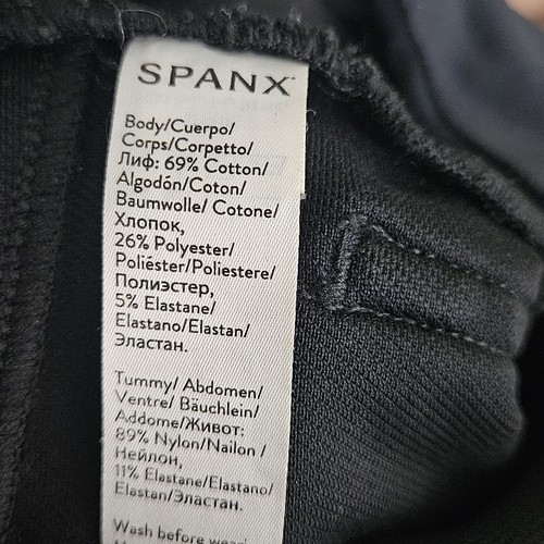 Spanx Mama Maternity Black Skinny Ankle Jean Stretch Denim Size XL - Picture 14 of 15