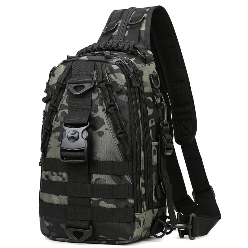 Men's Waterproof Hiking Backpack for Camping Climbing Mountaineering Trek-image