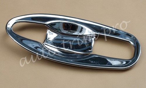 ABS Chrome Door Handle Bowl Cup Cover Trim For Nissan X-Trail Rogue 2014-2019 - Picture 5 of 8