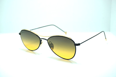 NEW AUTHENTIC NATALIE BLANC JOHANNA C288 GOLG/MT BLACK SUNGLASSES