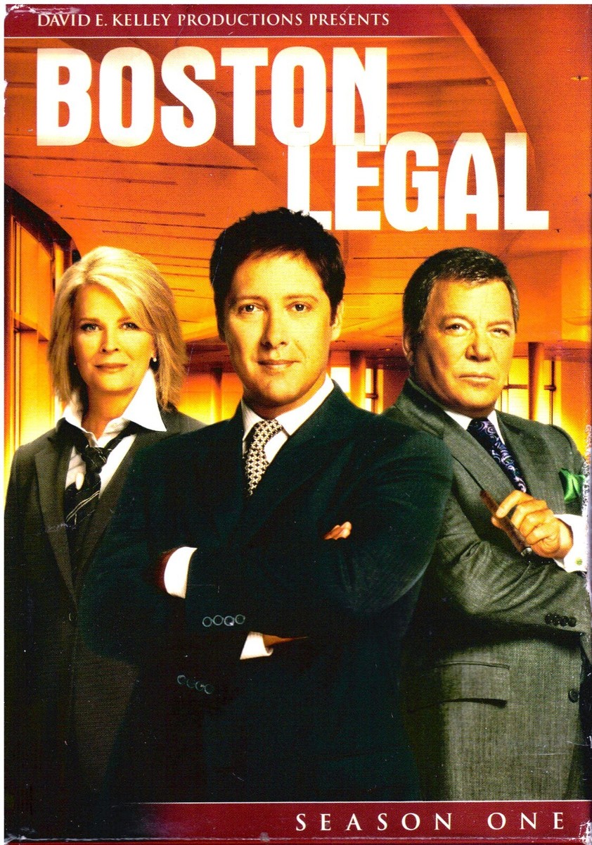 BOSTON LEGAL: Complete 1st Season 5 DVD Set- Wm. Shatner, James