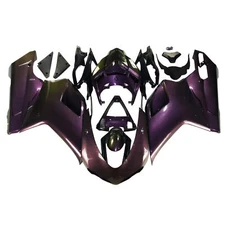 Chameleon Blue Purple ABS Fairings For Ducati 1098 848 1198 2007 - 2012 Bodywork