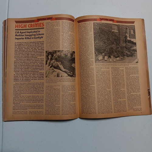 High Times Magazine November 1976 Frank Costello- Hash Hells of New York - Picture 12 of 14