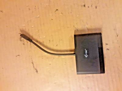 i-Tec USB-C HDMI und USB Adapter mit Power Delivery schwarz C31DTPDHDMI