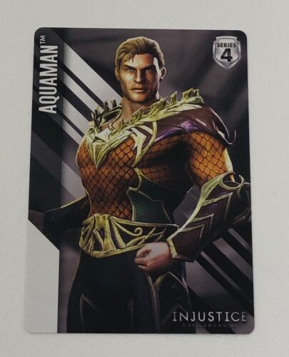 DC Injustice Cards: Non-Foil Series 4 (opaco/arrotondato) Gods Among Us gioco arcade - Foto 50 di 116