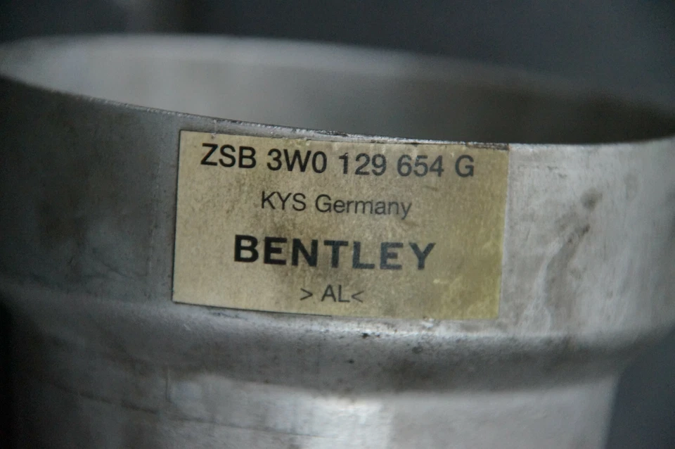 Tubo de succión 3W0129654G Bentley Continental Flying Track carga aérea a la izquierda Foto 2 de 3