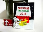 Snoopy Peanuts Charlie Brown Hallmark Seasons Holiday Christmas Ornament 2018