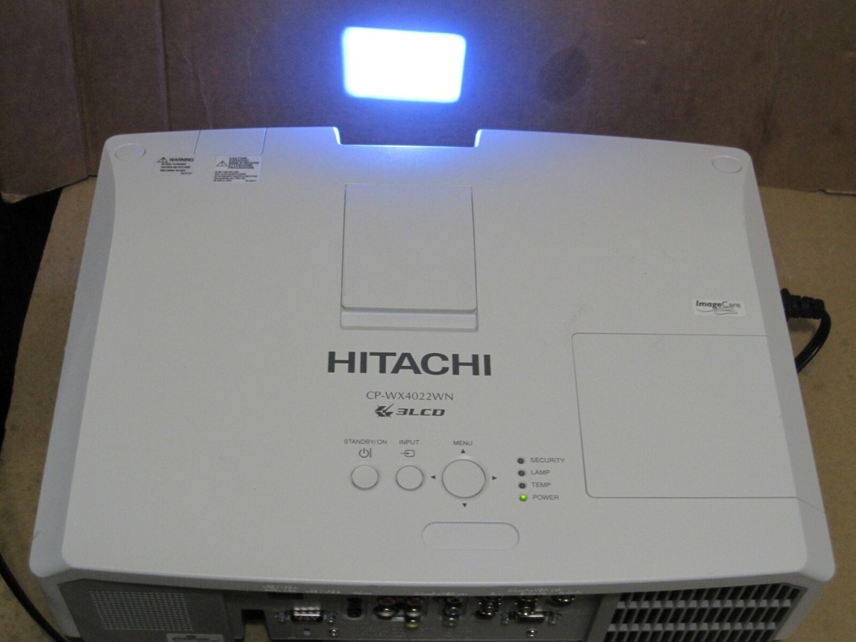 Hitachi CP-WX4022WN 3LCD Projector 4000 ANSI Lumens Hitachi CP-WX4022WN 3LCD Projector 4000 ANSI Lumens