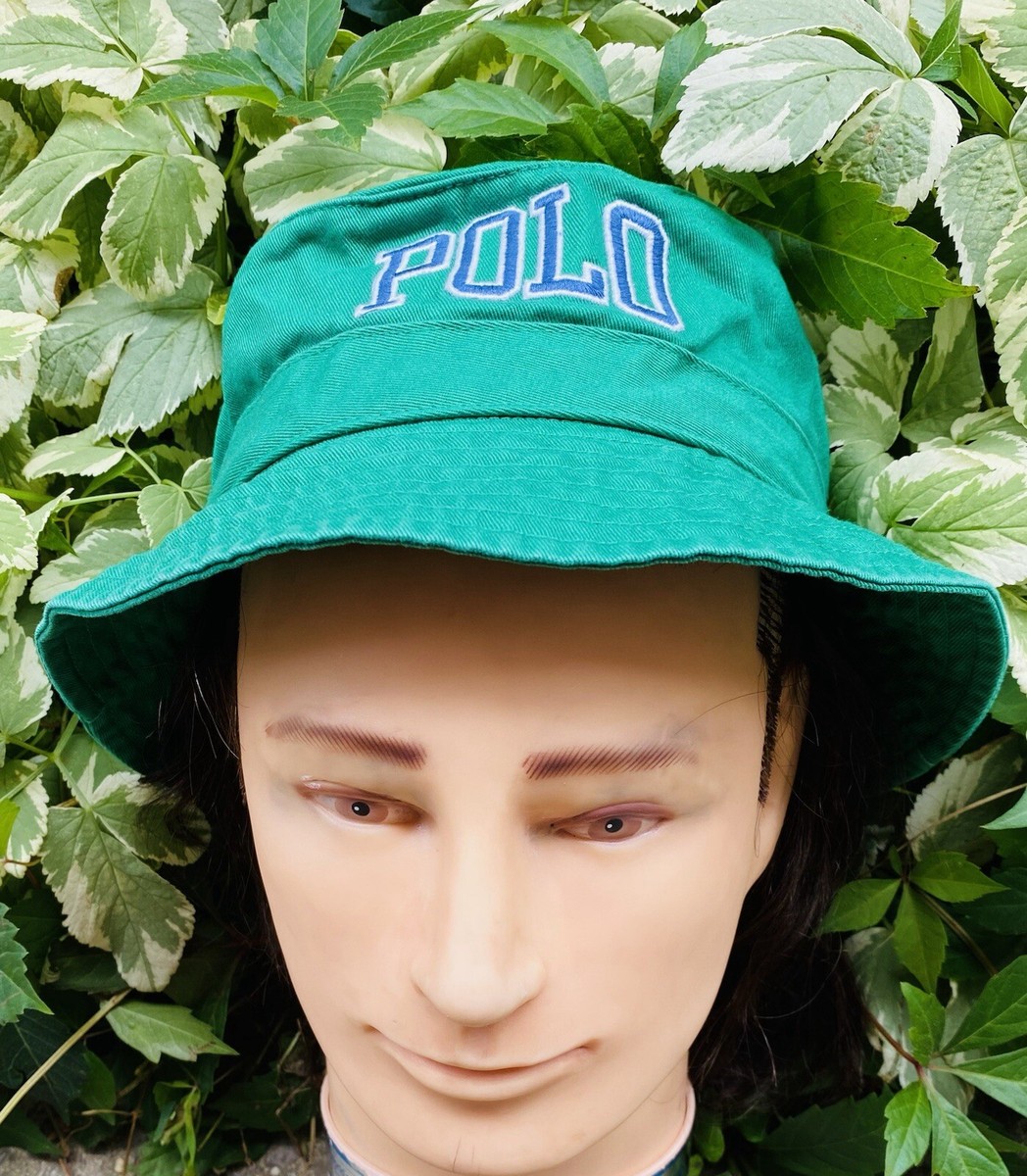 サンPOLO Ralph Laurenバケットハット S/M グリーン Polo Ralph Lauren Men's Women's Unisex Green Colour Bucket