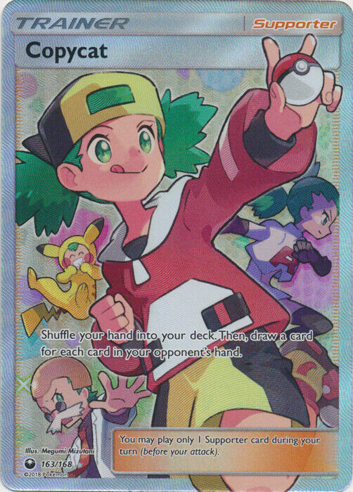 1x Copycat - 163/168 - Full Art Ultra Rare NM-Mint Pokemon 1x Copycat - 163/168 - Full Art Ultra Rare NM-Mint Pokemon