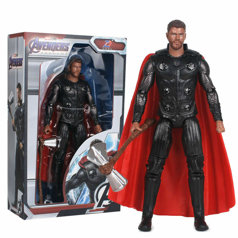 ZD TOYS 7" Marvel Avengers Action Figure War Machine Iron Man Thor Toy Kids Gift