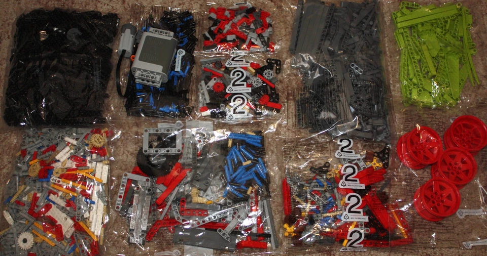 LEGO Technik 42054 CLAAS XERION 5000 Top Zustand mit Aufbauanleitung - Bild 3 von 4