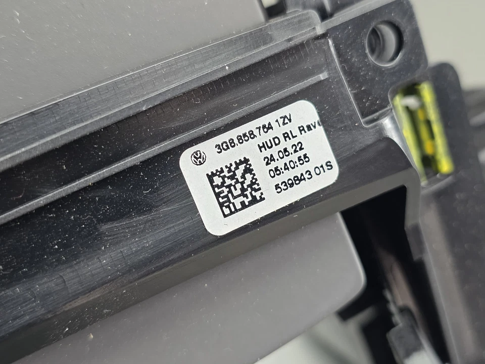 Оригинальный VW ARTEON 3H голова вверх дисплей декор чехол черный 3G8858764 1ZV - Изображение 4 из 4