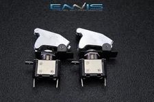 2 PCS TOGGLE SWITCH ON OFF ROCKER CHROME LED 12V 20 AMP RACE NITROUS EPS-3015CH