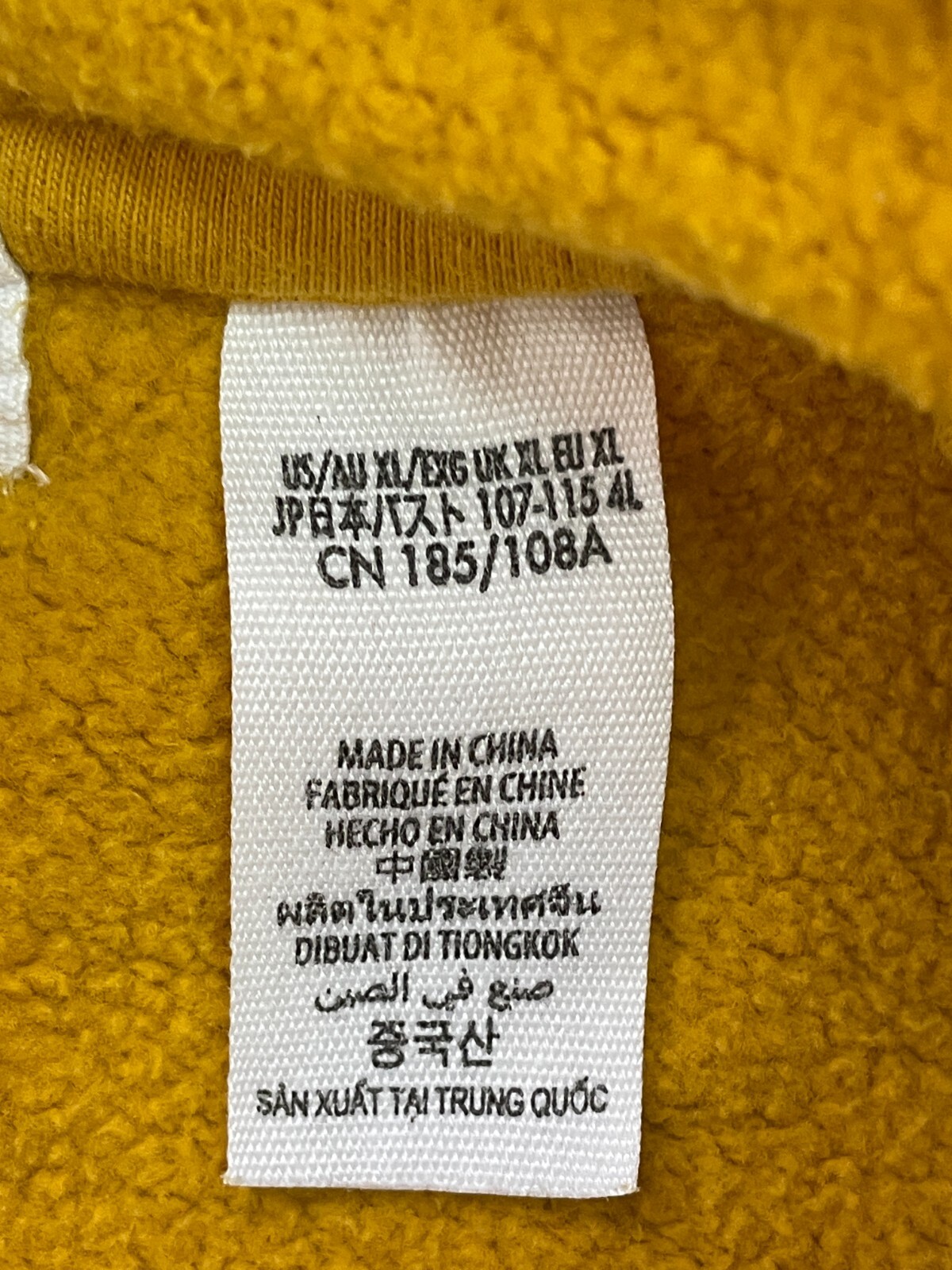 Disney Bambi Patchwork Flower Yellow Pullover Hoo… - image 7