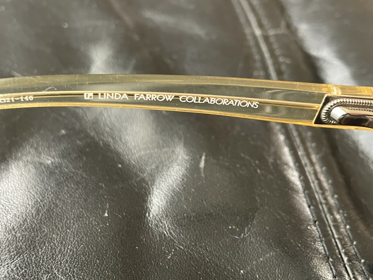 kris van assche × Linda Farrow collaboration Sunglasses 52 kris van assche × Linda Farrow collaboration Sunglasses 52