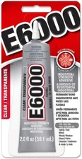 E6000 ADHESIVE 2.0OZ TUBE CLEAR GLUE 