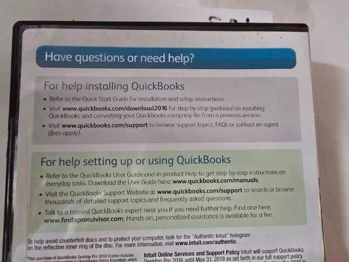 Quickbooks Pro 2016 Desktop For Windows Retail Version Intuit Full US 123 - Image 3 of 4