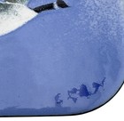 Vintage 1970’s B.E. Eren Enamel Copper Dish Plaque Canadian Geese On Blue 6” — photo 7