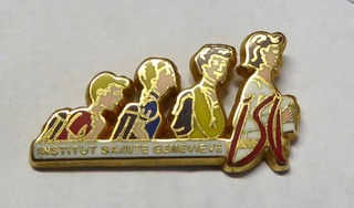 Pin's Arthus Bertrand " ISG " Institut Sainte Geneviève 14