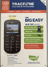 NEW Tracfone Alcatel A382G Cell Phone ~ The Big Easy ~ Value Pack