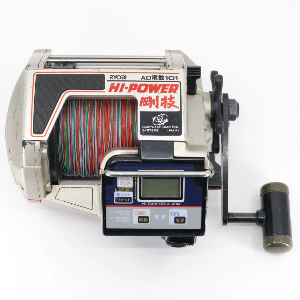 Mulinello elettrico Ryobi AD DENDOU 101 HI-POWER GOUKI Big Game Deep Sea dal ... - Immagine 3 di 4