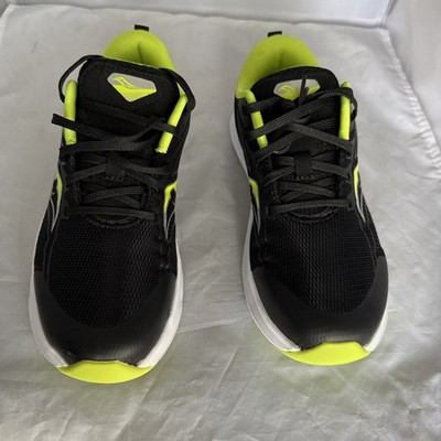 Saucony Kinvara Boys Sneaker Black Lime New In Box Big Kid Size 4  NIB
