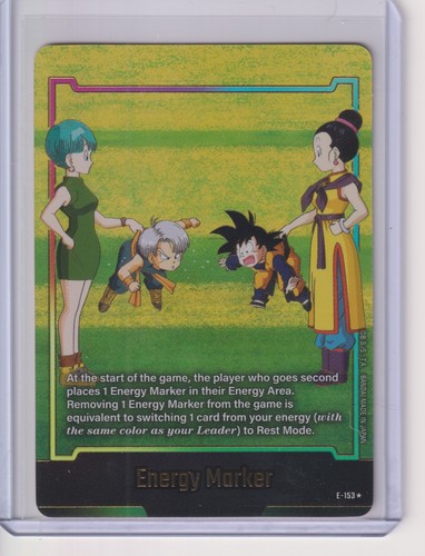 Energy Marker [Finals] E-05 Dragon Ball Fusion World Judge Promo card