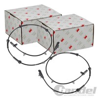2X NK ABS-SENSOR Raddrehzahl Hinten Links+Rechts Passend FüR Nissan Qashqai