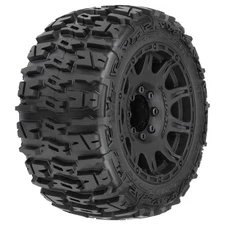 PRO1017510 Pro-Line 1/8 Trencher LP F/R 3.8" MT Tires Mounted 17mm Black  Raid (