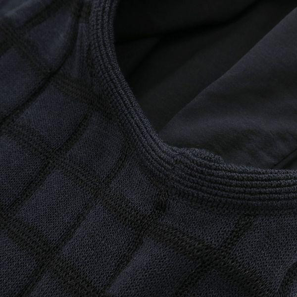 CHANEL Sleeveless Knit Dress Black Rayon Wool FR38 / US6 Made in France Used thumbnail 7