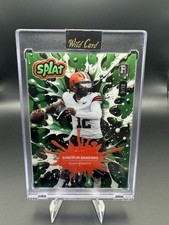 2025 Wild Card Splat Shedeur Sanders /18