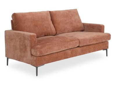 casa NOVA Sofa 3-Sitzer KALVIN BHT 173x90x85 cm orange Couch