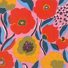 Boston International IHR Marimekko 20-Count Cocktail/Beverage 3-Ply Paper