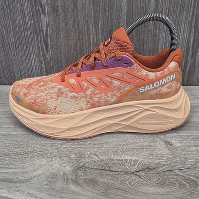 Salomon Aero Glide 2 Damen Gr. UK 5 Laufschuhe Turnschuhe Peach Orange Selten '' 