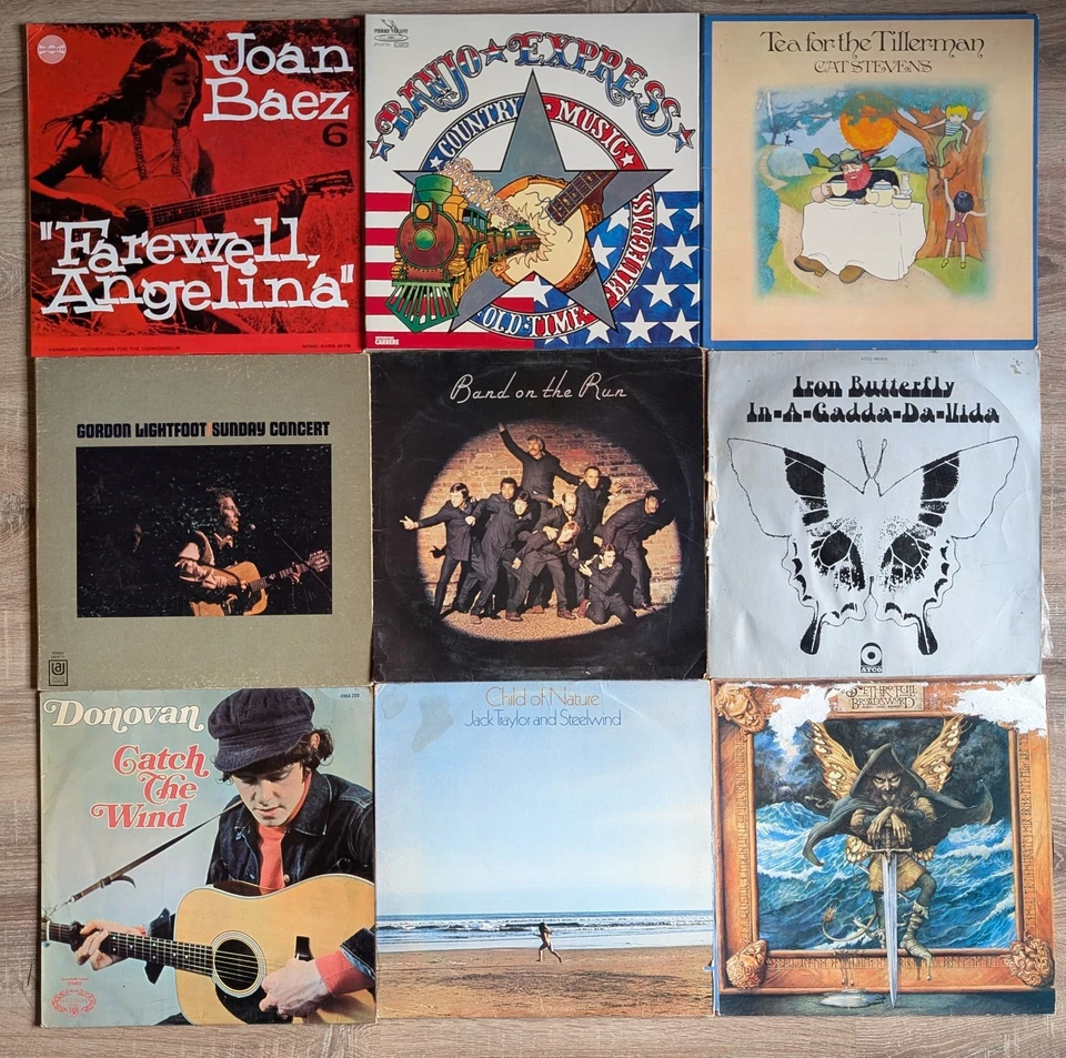 LOT vinyles 36 LP 33T ROCK PROG FOLK PSYCH Magma Zao Heldon Tiamat Catharsis  - Photo 3/4