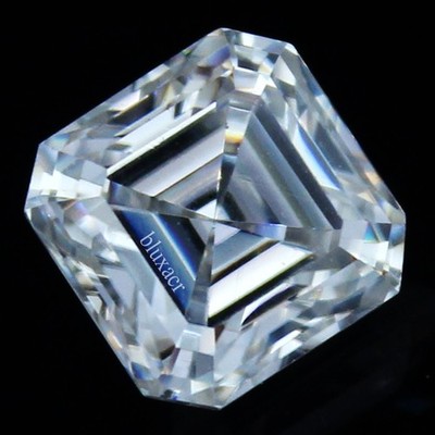 Certified 3.20 Ct DE Color VVS1 Excellent Cut 8.50 MM Asscher Lab Grown Diamond