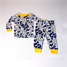NEW Toddler Mickey Mouse Pajamas 2Pce Size 2T Long Sleeves Disney Pjs