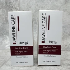 (2) Hoygi Anti-Wrinkle Neck Skin Tightening Cream Firming & Anti-Aging 1.76 oz
